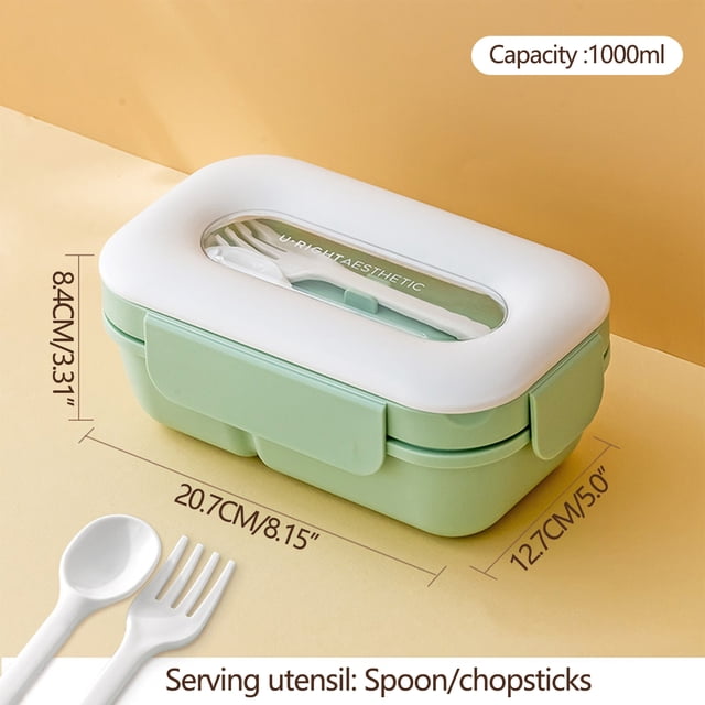 LSLJS Lunch Box for Office Workers The Lunch Box Can Be Heated In A Microwave and Divided Into Different Formats Large Capacity Bento Box, Lunch Boxs