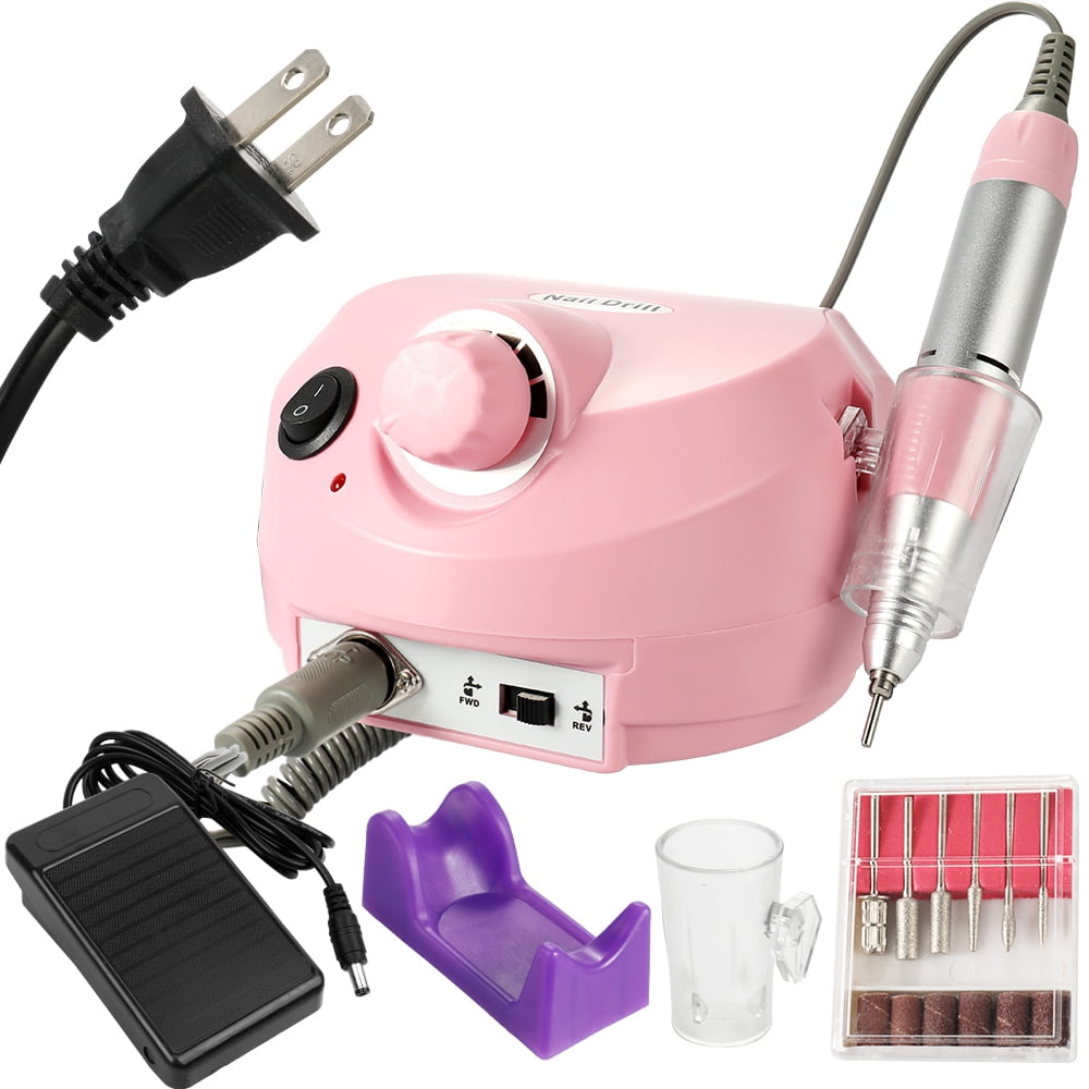 Yeacher Professional Electric Drill Machine File Polisher Manicure Kits Nail Salon Tools