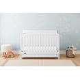 thumbnail image 2 of Graco Hadley 5-in-1 Convertible Baby Crib with Drawer, White, 2 of 16