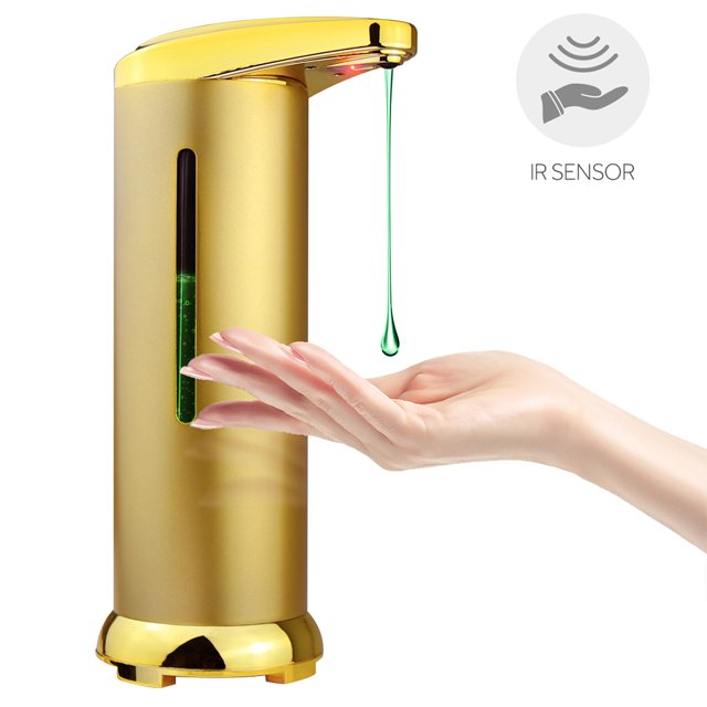 Coofit Distributeur de Savon Automatique Distributeur de Douche Électrique Sans Contact Distributeur de Lotion