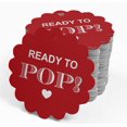 thumbnail image 4 of Inkdotpot Silver Foil Paper Hang Tags Ready To Pop Baby Shower Favor Tags 100 Pieces, 4 of 6