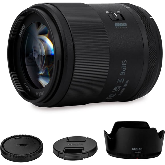 Meike 33mm F1.4 Wide Angle APS-C AF STM Lens Auto Focus Fixed Prime Lenses Compatible with Fujifilm X Mount Mirrorless Cameras XT2 XT4 XT5