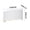 White, variant on SDNall Modern Double-Head Wall Sconces Indoor Down Lighting LED White Aluminum 22*8.5*5.5cm