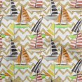 thumbnail image 1 of oneOone Polyester Spandex Beige Fabric Beach Sewing Material Print Fabric By The Yard 56 Inch Wide, 1 of 4