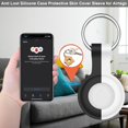 thumbnail image 2 of MesaSe Double-Couleur Anti-Perdu Protection Silicone Cas Compatible pour Traqueur de Localisation Airtag, 2 of 8