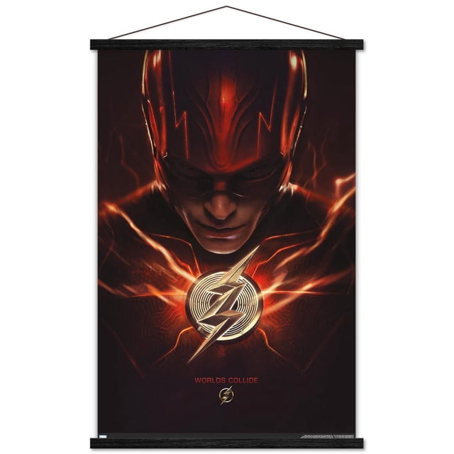 DC Comics Movie The Flash - The Flash One Sheet Wall Poster, 22.375" x 34"