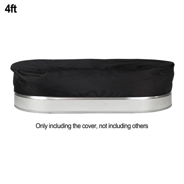 Bgsha Housse de Baignoire 4 Pi/6 Pi/8 Pi, Housse de Piscine pour Spa, Réservoir Ovale, Housse de Bain de Glace, Housse de Réservoir, Tissu Oxford Imperméable, Housse de Piscine pour Réservoir