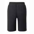 thumbnail image 4 of Styesk Mens Shorts Men Solid Color Casual Fashion With Pockets Lacing Waist Short Pants, 4 of 8