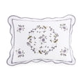 thumbnail image 4 of Modern Heirloom Collection A134C08PRNFS Gwen Quilt Set, White & Lavender - King Size - 3 Piece, 4 of 4