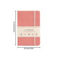 thumbnail image 3 of A6 Leather Journal Notebook with 160 Lined Pages, Hardcover Bound, 100gsm No-Bleed Paper & Inner Pocket - Perfect for Writing, Travel, and Gift Giving, 3 of 6