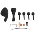 thumbnail image 2 of Violin Fiddle Accessories Kit Replacement Parts Metal Wooden for 4/4 Size Musical Instrument, 2 of 14