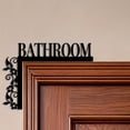 thumbnail image 1 of Fridja Sales Door Decorations BATHROOM Slogan Letters Door Decorations Slogan Decorative Hanging Signs Stylish Home Decoration Summer Refresh for Home, 1 of 6