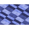 thumbnail image 1 of Ahgly Company Tapis d'Intérieur Lavables en Machine, Rectangle de Transition Bleu Ciel, 2' x 4', 1 of 7
