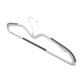 thumbnail image 2 of Non-Slip Clothes Hanger | Heavy-Duty Plastic Coat Rack, Space Saving Design, Shoulder-Friendly, Universal Fit, 42cm | Reinforced Core, Wet/Dry Garments, White/Gray/Blue/Orange, 2 of 8