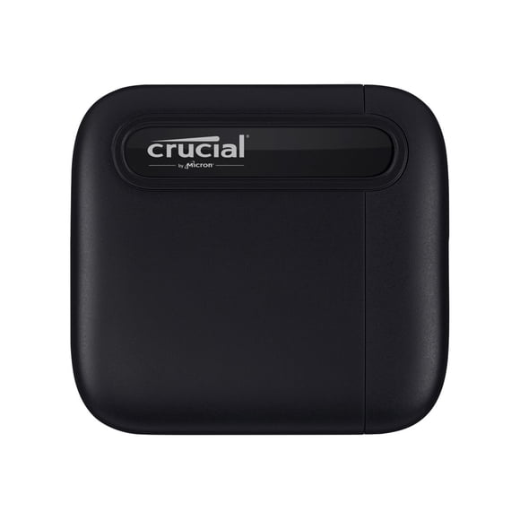 Crucial X6 - SSD - 1 TB - external (portable) - USB 3.1 Gen 2 (USB-C connector) - black