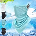 thumbnail image 3 of Ice Silk Earloop Face Breathable Bandana Scarf for Cycling Outdoor Sports, 3 of 3