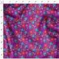 thumbnail image 4 of Soimoi Poly Georgette Fabric Leaves & Floral Artistic Decor Fabric Printed Yard 52 Inch Wide, 4 of 5