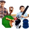 thumbnail image 4 of SharkTRUE Misterolina Baseball Bat Cover, Softball Bat Knobs Slowpitch Softball Taper, Baseball Bat Sile Cover, Absorbent Bands for Enhanced Grip and Protection, 4 of 8