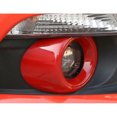 thumbnail image 1 of Peinture Rouge Couverture de Lampe de Brouillard avant 2 Pcs Compatible avec Ford Mustang 2015 - 2017, 1 of 4