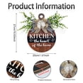 thumbnail image 5 of Kitchen Home Decor Restaurant Vintage Cutting Board Wooden Pendant Wall Decoration Sign Hanging, 5 of 5