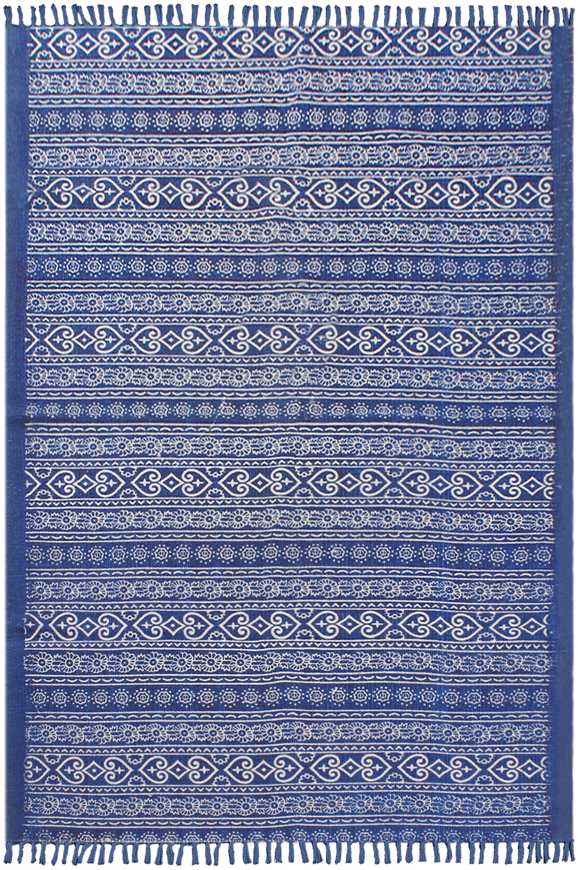 Casavani Home Dcor Living Room Area Carpet, Blue 7x10 ft