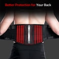 thumbnail image 2 of Sports Back Support Brace Breathable Waist Support Belt Adjustable Pain Belt Waist Protective Belt, 2 of 7