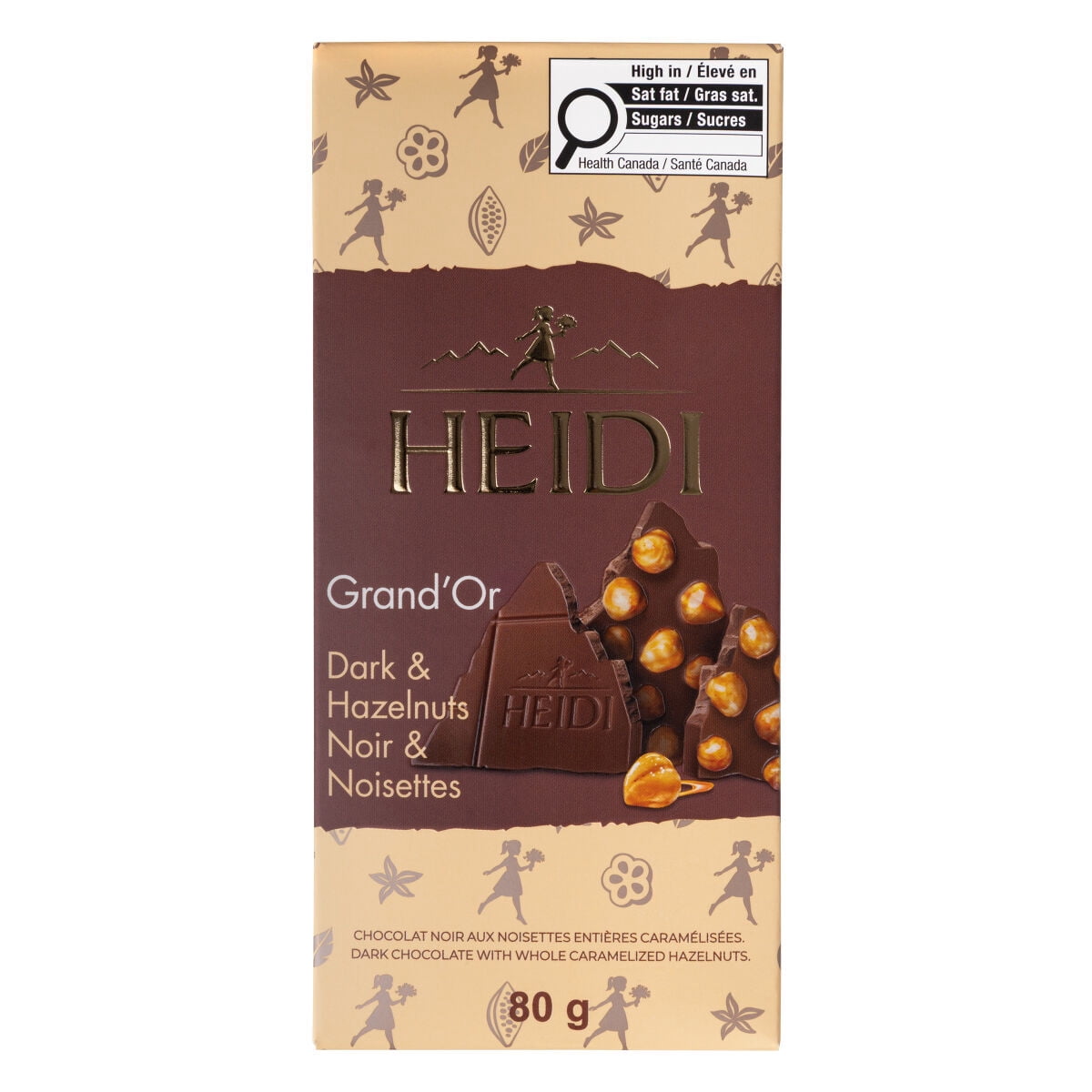 Heidi Dark Chocolate Hazelnut
