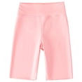 thumbnail image 2 of Girls Volleyball Shorts Kids Athletic Biker Dance Gymnastics Compression Running Shorts 2-12 Years, 2 of 4