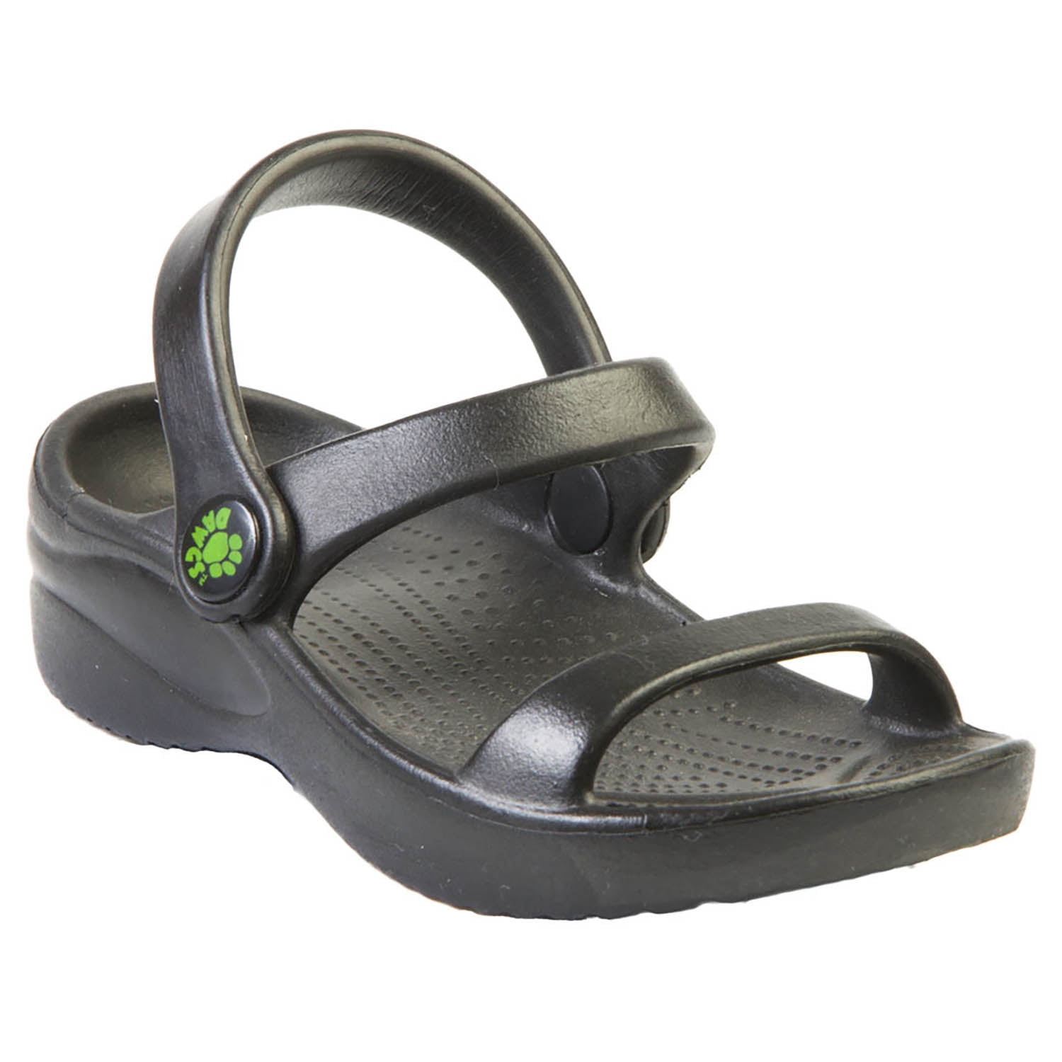Sandales à 3 Brides Dawgs pour Enfants Noires Taille 2