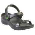 thumbnail image 1 of Kids' Dawgs 3-Strap Sandals Black Size 2, 1 of 8