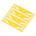 thumbnail image 1 of Unique Bargains 9.8'x0.7' Badminton Racket Head PU Protector Sticker Racquet Guard Tape, Yellow 4 Pack, 1 of 6
