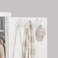 thumbnail image 3 of neatfreak! Over The Door Non Slip Hook, 10-Peg, Plastic, 3 of 6