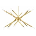 thumbnail image 2 of Livex Lighting 12 Light Satin Brass Chandelier, 2 of 4