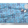 thumbnail image 2 of Soimoi Rayon Fabric Tiles Moroccan Decor Fabric Printed Yard 56 Inch Wide, 2 of 3