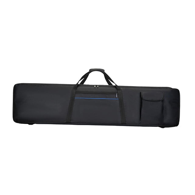 ZheElen Electric Piano Case 88Key Keyboard Case for Performance Music Studio Concert Black Small