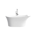 thumbnail image 3 of A&E Bath and Shower FLORIS-67-WHT Bathtub, 3 of 5