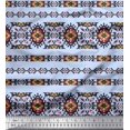 thumbnail image 1 of Soimoi Polyester Crepe Fabric Aztec Southwestern Decor Fabric Printed Yard 42 Inch Wide, 1 of 3