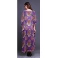thumbnail image 4 of Bimba Kaftan Long de Plage à Fleurs pour Femmes, Tenue de Plage, Paréo de Bikini, Robe Maxi - S-L, 4 of 5