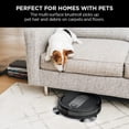 thumbnail image 4 of Shark RV990CA EZ Robot Vacuum with Row-by-Row Cleaning, Powerful Suction, Perfect for Pet Hair, Wi-Fi Connected, Black, 4 of 6