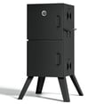 thumbnail image 1 of Kingchii Vertical Charcoal Smoker BBQ Grill with Built-in Thermometer, Portable Smoker for Backyard, Barbecue, and Outdoor Grilling, 1 of 8