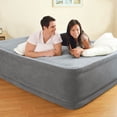 thumbnail image 3 of Intex 8924706 Elevated Air Bed Queen Pump included, Gray, 3 of 6