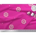 thumbnail image 2 of Soimoi Rayon Crepe Fabric Artistic Floral Decor Fabric Printed Yard 46 Inch Wide, 2 of 3