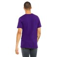 thumbnail image 2 of Bella Canvas Men`s 3001c, 2XL, Team Purple, 2 of 3
