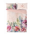 thumbnail image 1 of Gouchee Home Chiba King Duvet Cover Set – 3‑Piece Floral Watercolor Print, Reversible Blush Pink, 100% OEKO‑TEX Certified Cotton, 1 of 2