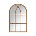 thumbnail image 1 of GROWTH TANK Arched Window Pane Mirror Acrylic Background for Bedroom Room Brown, 1 of 9