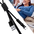 thumbnail image 4 of 5A QC3.0 Magnetic Micro USB Type-C Phone Fast Charging Cable Wire for Android, 4 of 8