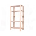 thumbnail image 1 of Étagère en bois à 5 tablettes, 1 of 5