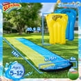 thumbnail image 2 of Wham-O Glissade et Glissade Double Vague Cavalier 18 Pieds avec Boogie, pour Enfants 5-12 Ans Jouets d'Été Installation Facile, 2 of 7