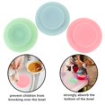 thumbnail image 2 of LEEYNEER 3Pcs Kids Bowl with Sucker Infant Cutlery Suction Sticker Cartoon Bowl Fixed Base, 2 of 6