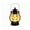 C, variante sur Veilleuse Citrouille Noire d'Halloween, Décoration de Chambre et de Jardin Effrayantes, Lampe Citrouille à Piles, Décor des Fêtes d'Halloween 4,72 X 2,36 X 2,36 Pouces